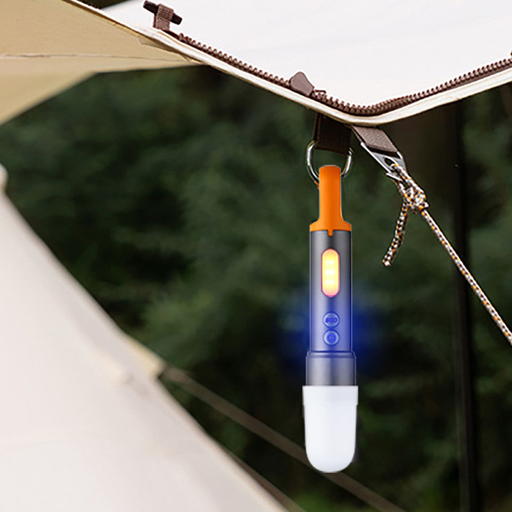 Multi-Functional LED Flashlight – Rechargeable White Spotlight with Zoom & Power Display