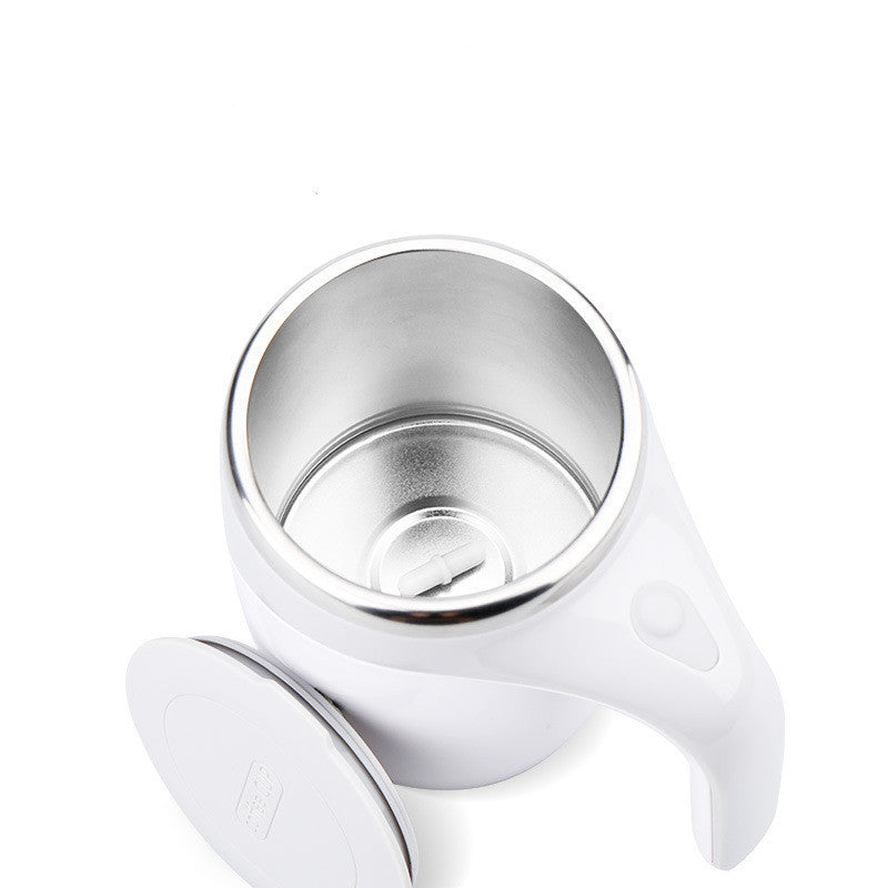 Rechargeable Self Stirring Mug – Magnetic Coffee Cup, Electric Milkshake Mixer, Portable Rotating Water Cup for Home, Office & Travel.