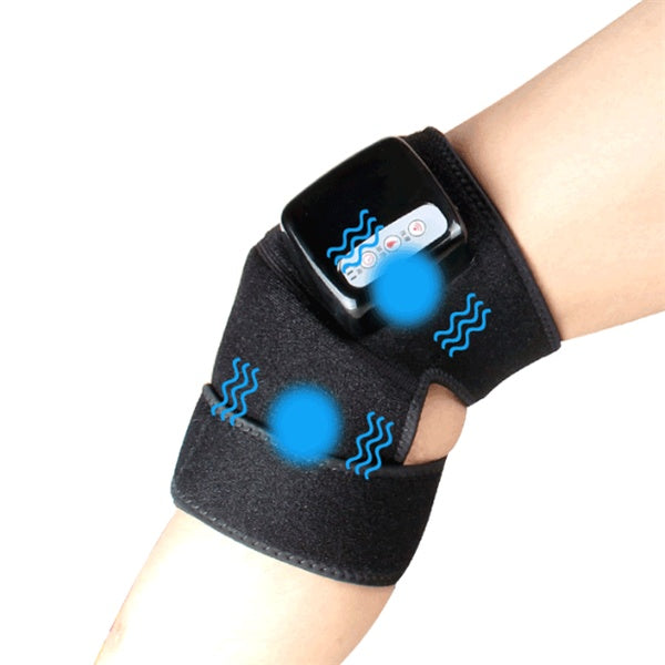 Electric Infrared Heating Knee & Elbow Massager – Smart Vibration Therapy Wrap for Joint Pain Relief, Physiotherapy & Muscle Relaxation | Rechargeable Massageador