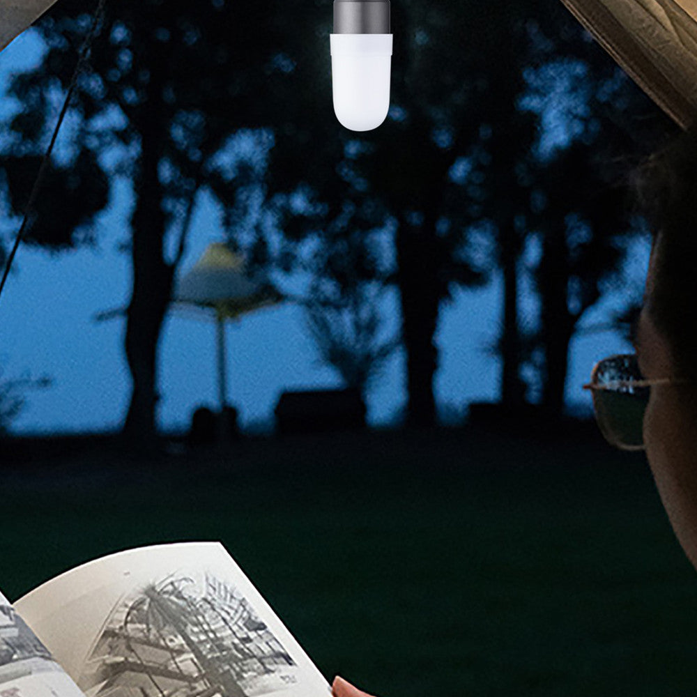 Multi-Functional LED Flashlight – Rechargeable White Spotlight with Zoom & Power Display