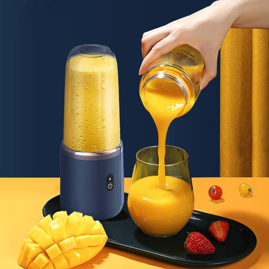 Portable Rechargeable Juicer Blender Cup – Mini Smoothie Maker, USB Charging, Personal Fruit Mixer, Travel & Household Juice Cup