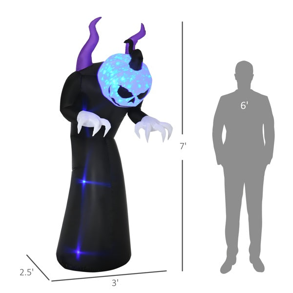 LED Halloween Ghost Decoration – Scary Outdoor Light-Up Figure for Yard, Garden & Party