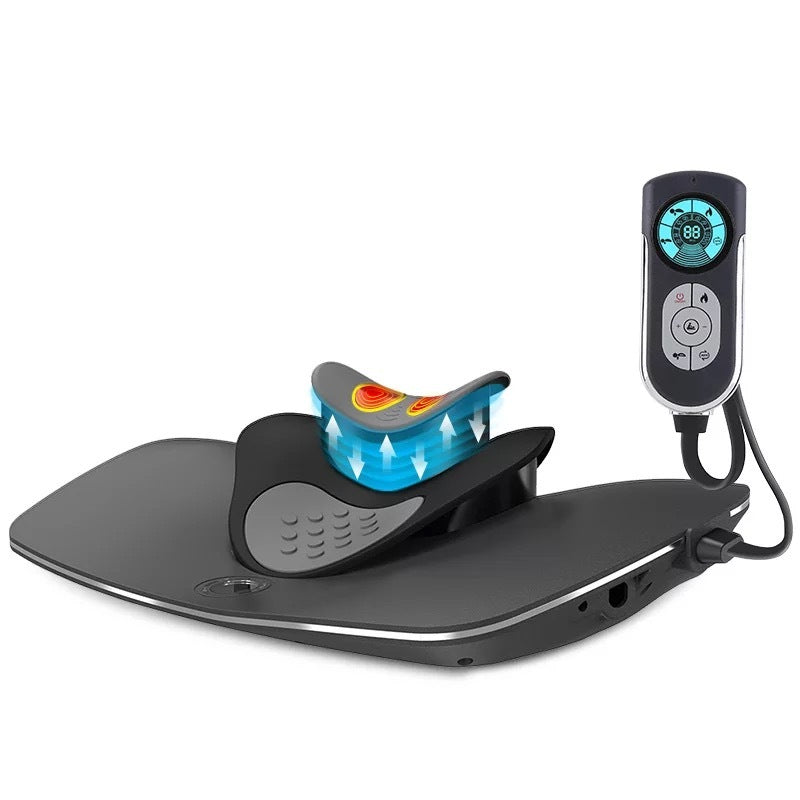 Air Cervical Traction Massager – Neck, Shoulder & Back Pain Relief Device with Adjustable Support