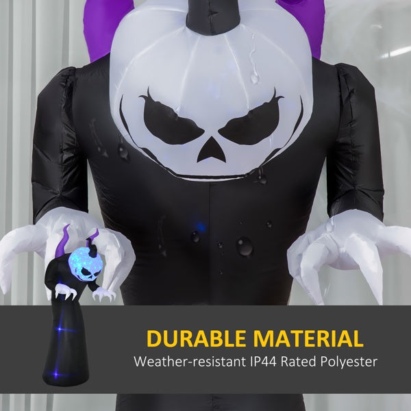 LED Halloween Ghost Decoration – Scary Outdoor Light-Up Figure for Yard, Garden & Party