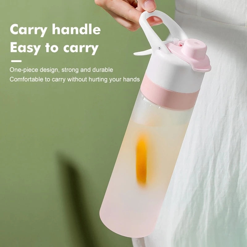 Portable Spray Water Bottle for Sports and Fitness, Large Capacity Mist Cup for Gym, Outdoor Running, Cycling, Travel, and Daily Hydration – Leakproof Drinkware Kitchen Gadget