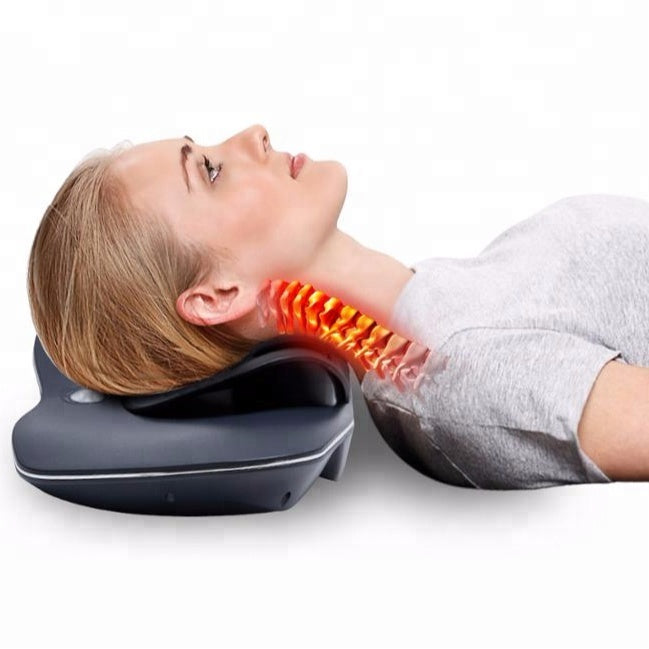 Air Cervical Traction Massager – Neck, Shoulder & Back Pain Relief Device with Adjustable Support
