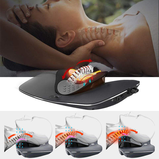 Air Cervical Traction Massager – Neck, Shoulder & Back Pain Relief Device with Adjustable Support