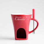 Mini Electric Fondue Mug – Chocolate & Cheese Warmer