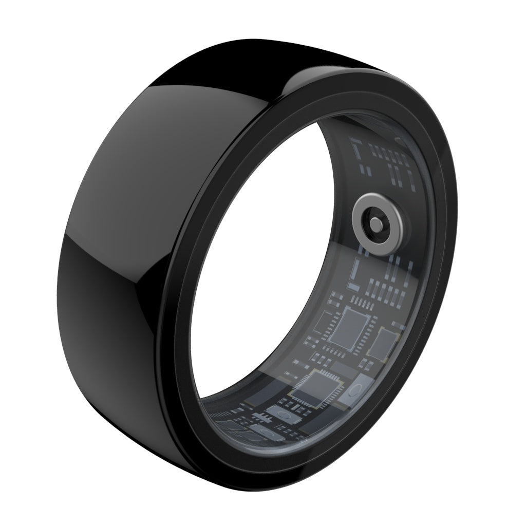 Smart Ring R500 Black – Multifunction NFC Smart Ring for Android & iOS | Waterproof Fitness & Health Tracker