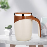 Rechargeable Self-Stirring Mug | Magnetic Electric Coffee & Milkshake Mixer Cup