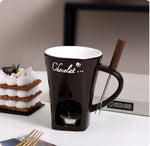 Mini Electric Fondue Mug – Chocolate & Cheese Warmer
