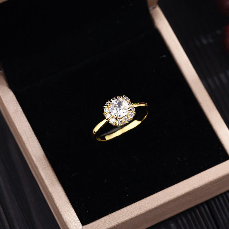 Fashion Ring Female High Sense Light Luxury And Simplicity