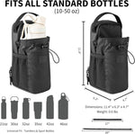 Magnetic Gym Bottle Bag – Heavy-Duty Waterproof Holder for Sports, Fitness & Travel