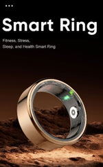 Smart Health Ring – Heart Rate, Sleep & Temperature Monitor | Fitness Tracking Smart Ring for Men & Women