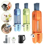 3-in-1 Bottle & Straw Cleaning Brush – Multifunctional Kitchen Detail Cleaning Tool