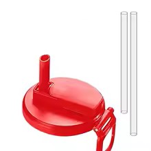 Soda Can Lids with Straw – Reusable Spill-Proof Can Covers, Snap-On Drink Cup Tops for Standard Cans, Leakproof & Portable Travel Bottle Cap