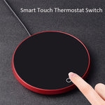 Smart USB Mug Warmer – Adjustable Touch Heater for Tea & Coffee