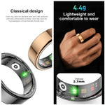 Smart Health Ring – Heart Rate, Sleep & Temperature Monitor | Fitness Tracking Smart Ring for Men & Women