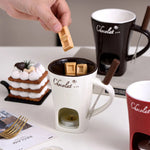 Mini Electric Fondue Mug – Chocolate & Cheese Warmer