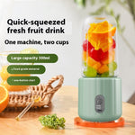 Mini Soybean Milk Maker & Portable Juicer Cup – Multifunctional Electric Blender for Fruit, Smoothies, Baby Food, Toddler Supplement, Household Mixer