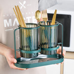 Light Luxury Household Chopsticks Basket Shelves Chopsticks Tube Bucket